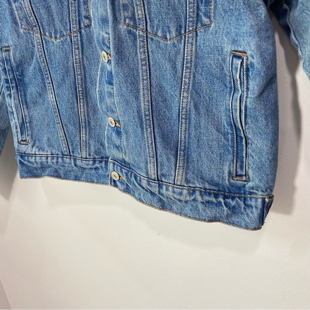 Vintage Arizona Denim Jean Jacket Button Down Closure - Picture 6 of 9
